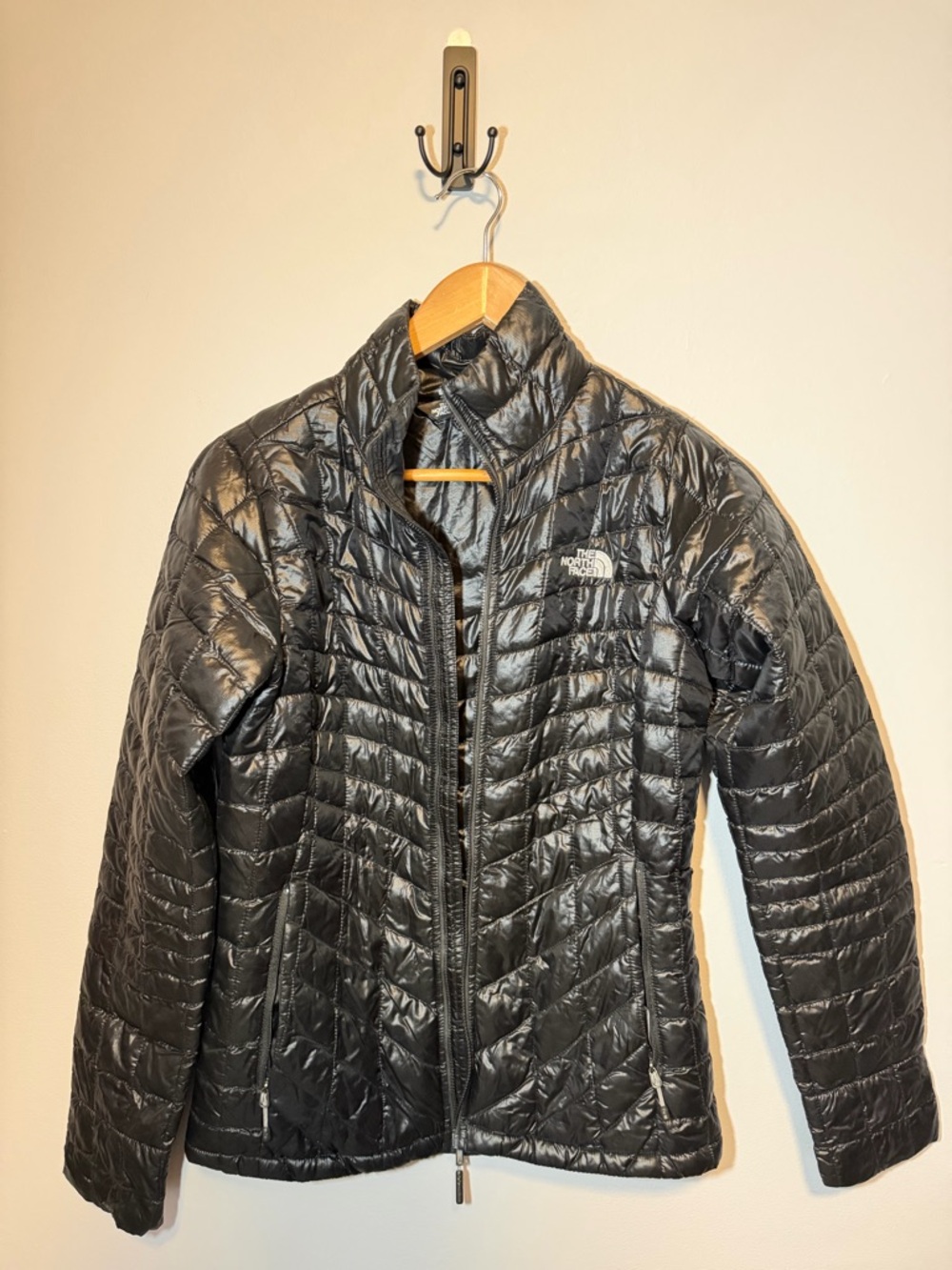 The North Face Women's Black Quilted Packable Puffer Jacket